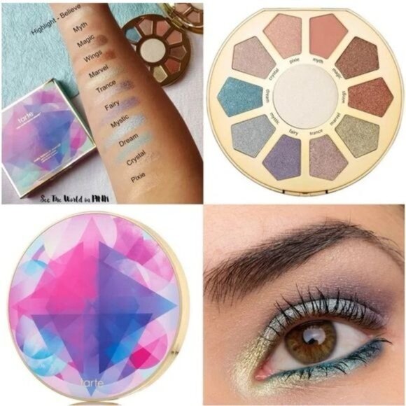 RARE NIB LIMITED EDITION TARTE MAKE BELIEVE IN YOURSELF MAKEUP COLLECTION - Picture 3 of 16